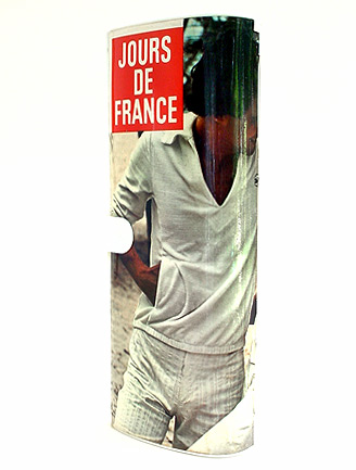70S JOURS DE FRANCE MAGAZINE CLUTCH