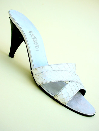 80S PALIZZIO MULES<br>WHITE SNAKE 8.5