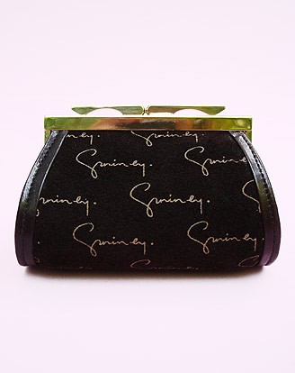 70S GIVENCHY CHOCOLATE CHANGE PURSE