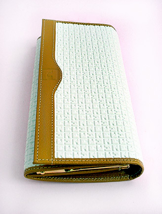 80S TED LAPIDUS LOGO CHIC WALLET