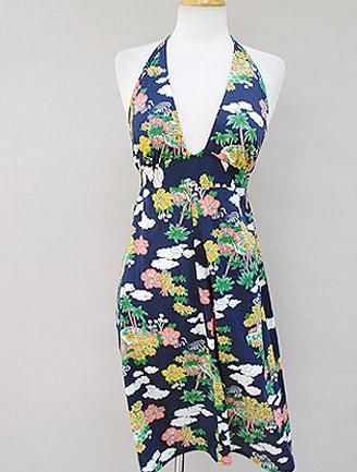 THE HALTER DRESS RECONSRUCTED
TROPICAL BOBBIE BROOKS