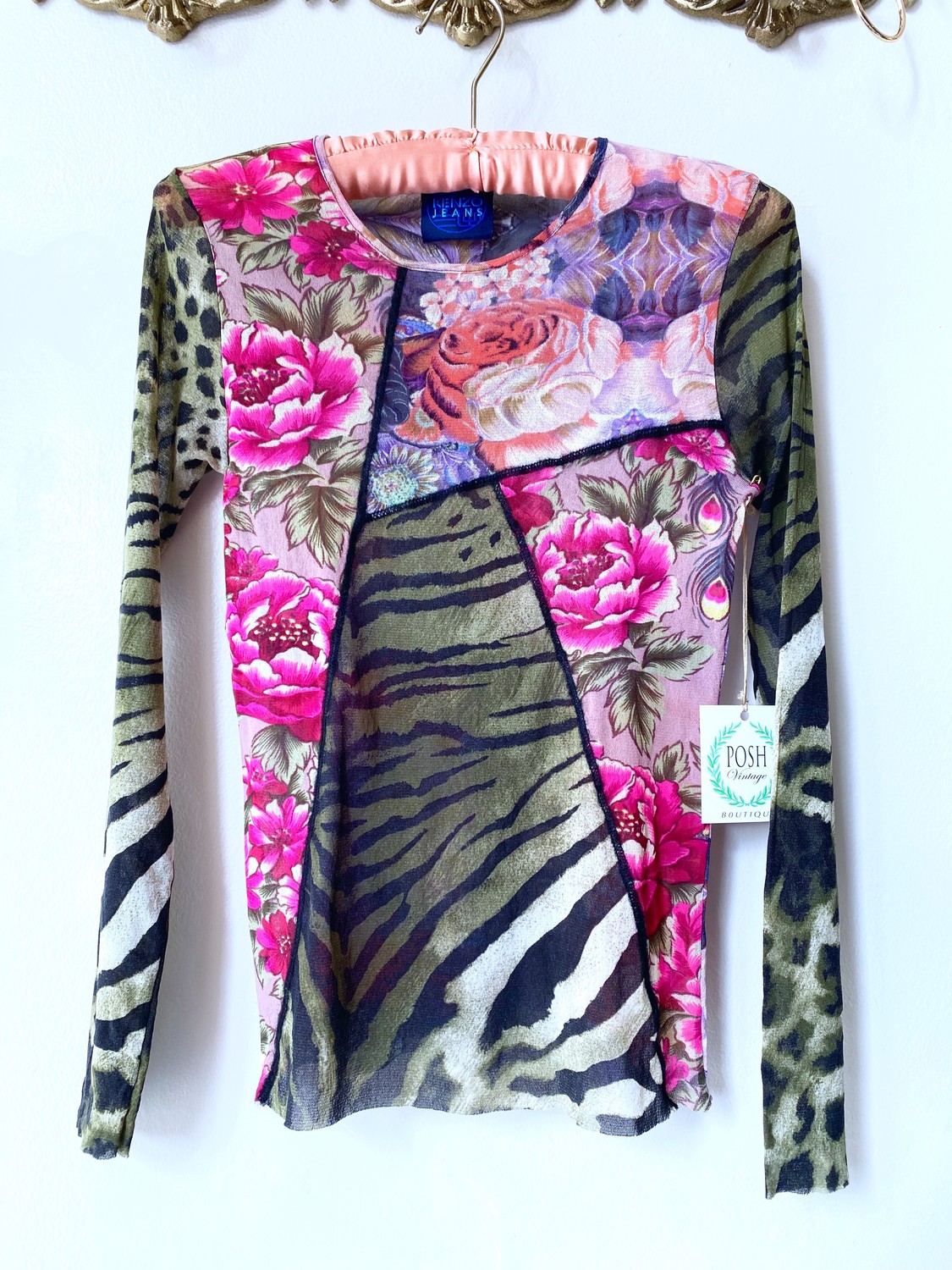 90S KENZO  MESH TOP