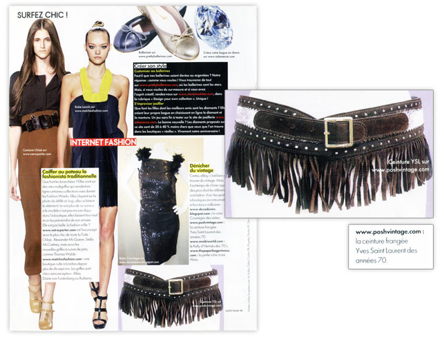 Posh Press: ELLE France