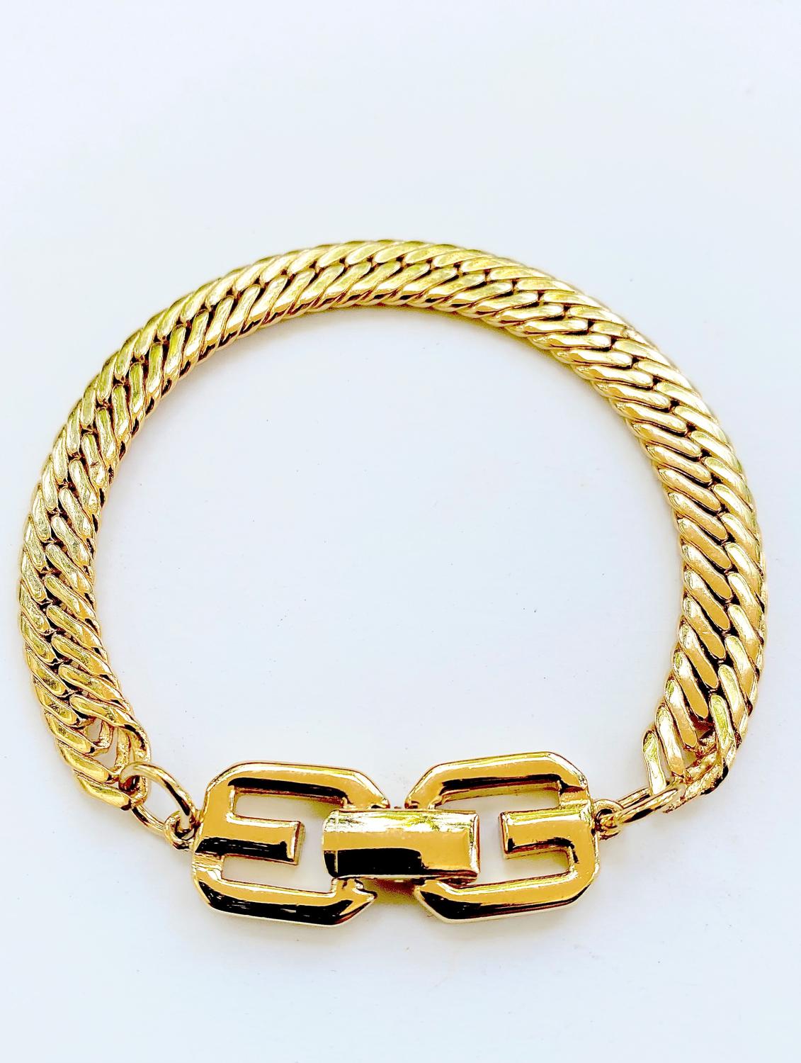 80’S GIVENCHY  ID BRACELET