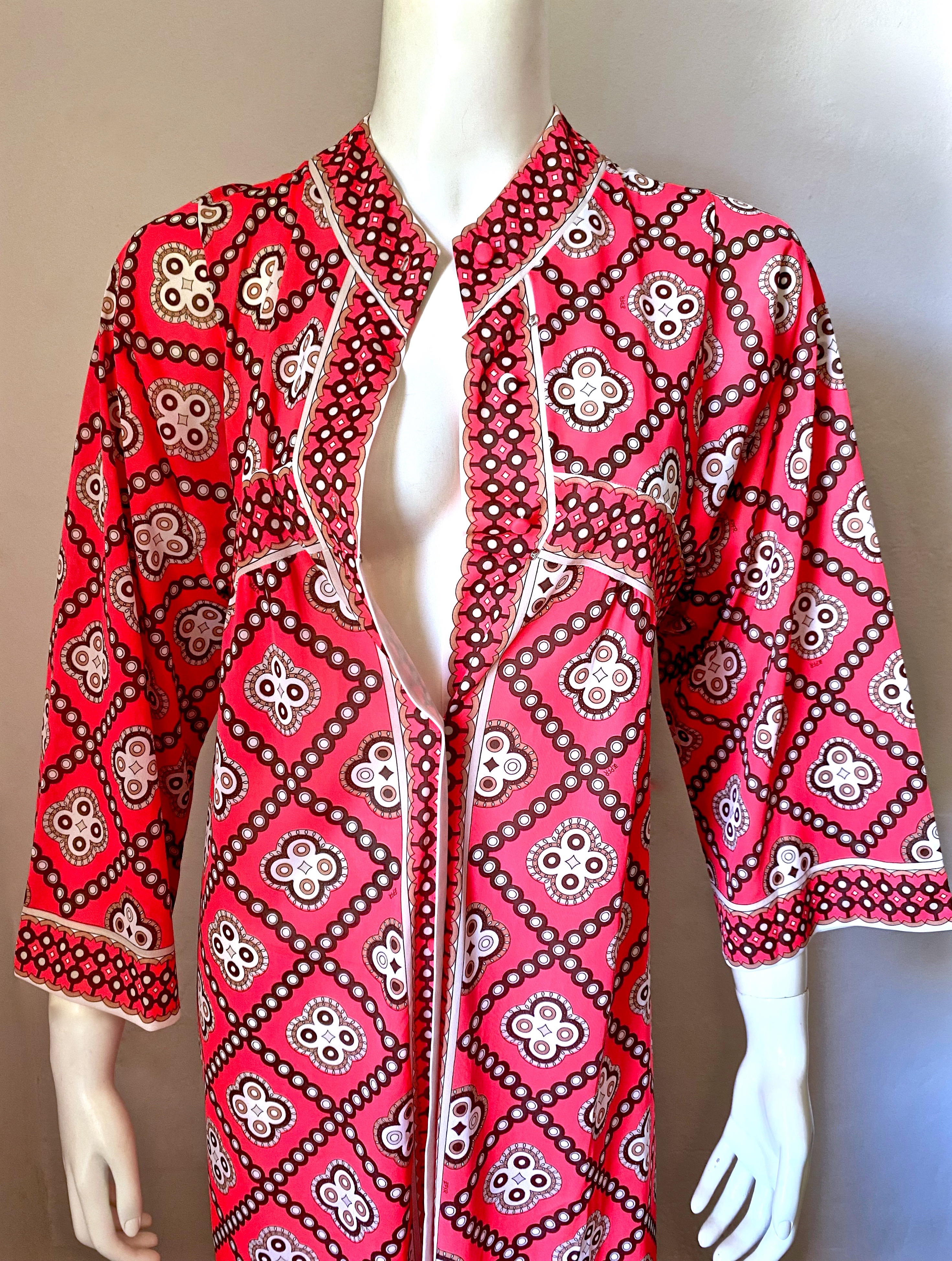 70S EMILIO PUCCI 
 MOROCCAN MAXI COVER UP
2/4