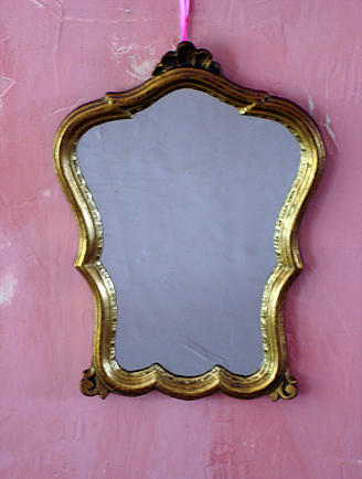 60S FLORENTINE AMORE MIRROR