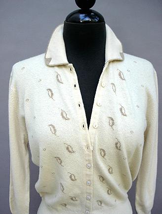 60S PRINGLE
SEXY CASHMERE CARDIGAN