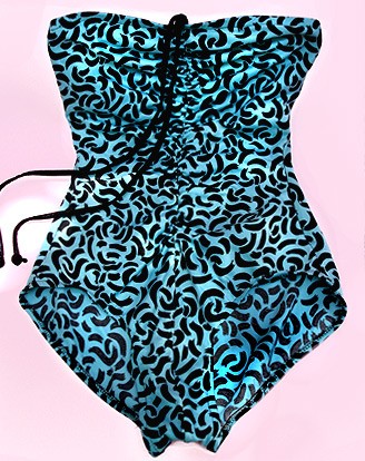 80S AQUA SUIT<br>SQUIGGLE IT