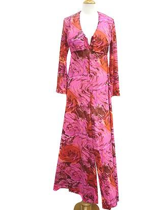 70S VANITY FAIR
ROSES JUMPSUIT SET