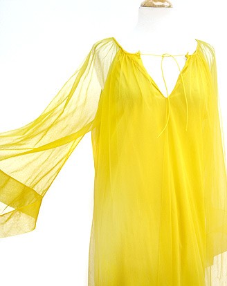 60S VAN ROALTE   YELLOW CHIFFON 4/6