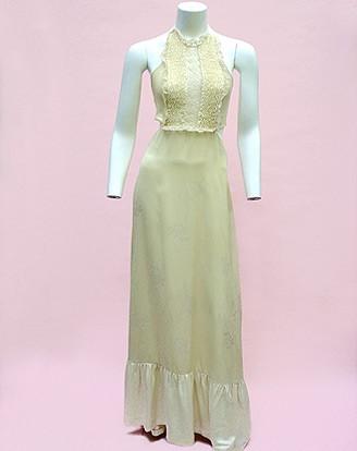 70S YOUNG EDWARDIAN
SATIN MAXI DRESS
4/6