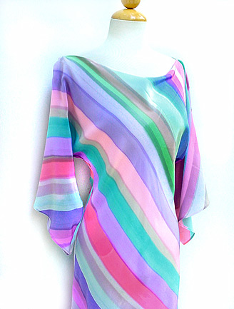 PONY STUDIO BY MICHAEL SHYKA STRIPES PASTEL