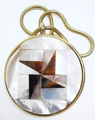 1977 Givenchy Large Pendant Necklace