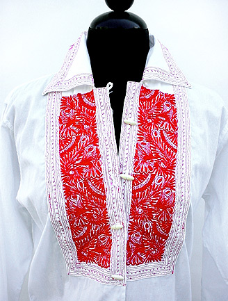 70S WHITE & RED SHIRT