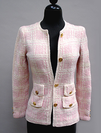 70S ADOLFO KNIT JACKET<br>CHANEL CHIC<br>4