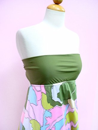 THE BANDEAU RECONSTRUCTEDDRESS EDUARDO PASTELS