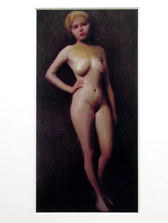 VINTAGE NUDE ARTISTS MODEL