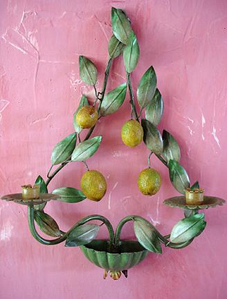 50S ITALIAN SCONCE
THE LEMON TREES OF CAPRI