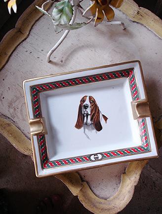 80S GUCCI 
HOUNDDOG ASH TRAY